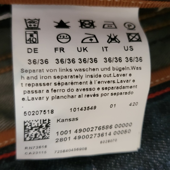 Hugo Boss "Kansas Fit" Jeans - Picture 4 of 4